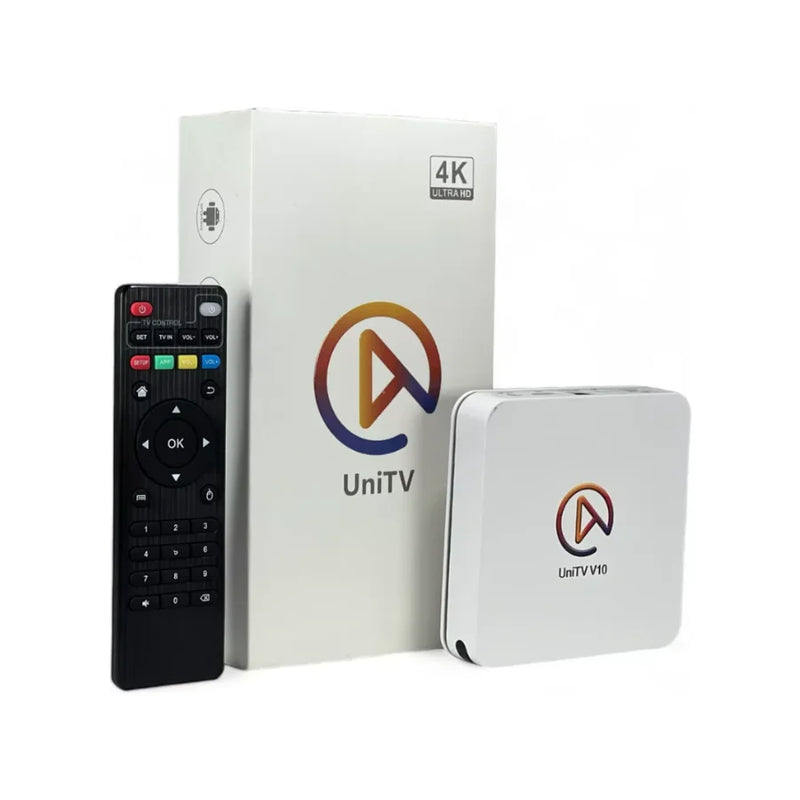 UNITV V10 Conversor Smart TV BOX Assista Canais, Filmes, Séries, Desenhos a Vontade - SEM IMPOSTO