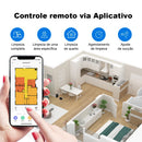 Robô Aspirador Liectroux G7 Aspira Passa Pano Base Autolimpante Controle via Aplicativo Navegação a Laser Armazena Mapas