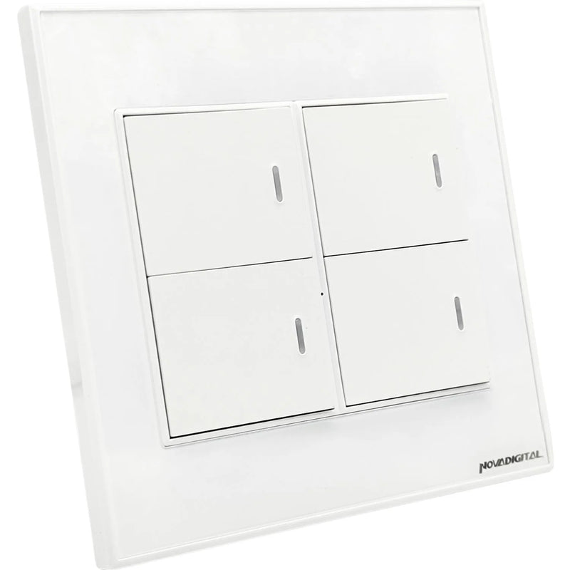 Zigbee Novadigital Smart Switch With 4 Keys Physical