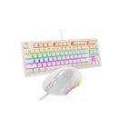 Kit Teclado Mecânico e Mouse Gamer Luuk Young BE-K1 – Branco
