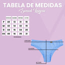 Kit com 10 Calcinhas Confortáveis – Lisa, Microfibra, Para o Dia, Lingerie Feminina