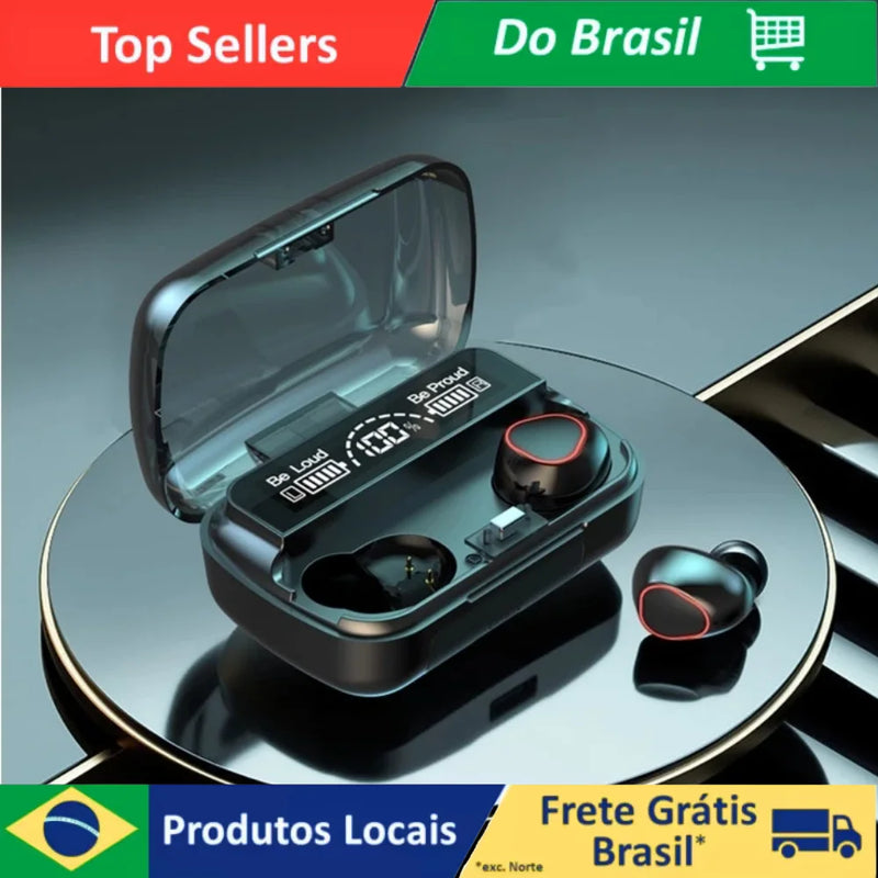 5.1 Bluetooth Headset with LED Case Digital