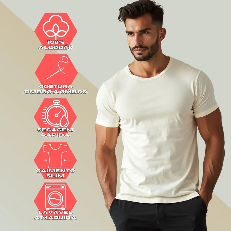 Camiseta Básica Masculina GuGi – King of the Road, Nascar, Rally, Fórmula 1, 100% Algodão Premium