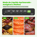 INKBIRD INK-VS05 Home Vacuum Sealer Machine, Dry / Moist / Liquid Food Types with Vac&Seal / Seal Only / Pulse / Canister Modes