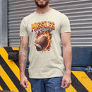 Camiseta Básica Masculina GuGi Ball – Futebol Americano Premium, 100% Algodão