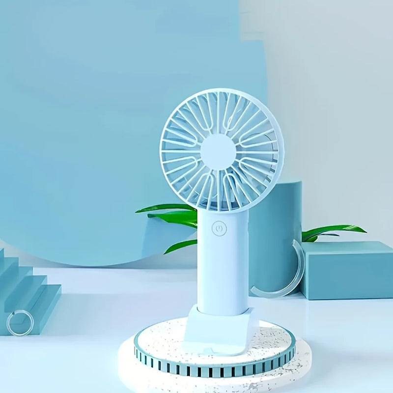 Ventilador de Mesa Portátil USB Sem Fio Recarregável Bateria de Alta Capacidade Silencioso Escritório Estudante