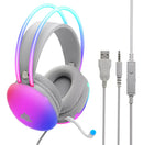 KP-FN635 Headset Gamer USB P2 com LED, Confortável, Som Imersivo, Microfone Ajustável, Qualidade de Áudio para Jogos em PC e Notebook