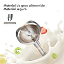 Kit Processador/Mixer 4 em 1 600W, Mini Liquidificador Portátil, Processador Elétrico de Alimentos, Prático e Versátil para Cozinha