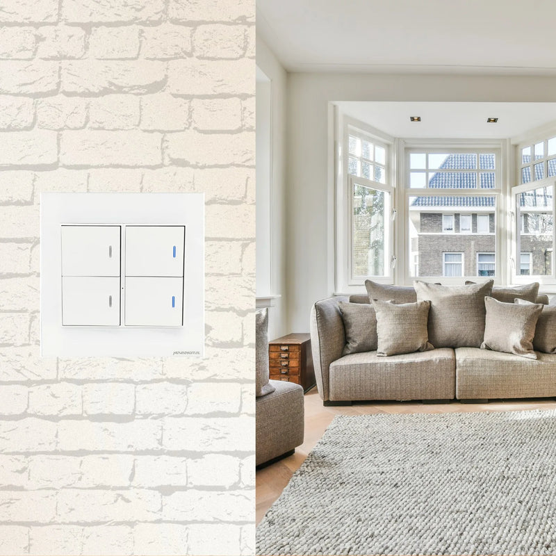 Zigbee Novadigital Smart Switch With 4 Keys Physical