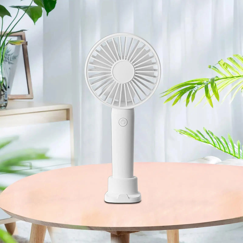 Ventilador de Mesa Portátil USB Sem Fio Recarregável Bateria de Alta Capacidade Silencioso Escritório Estudante