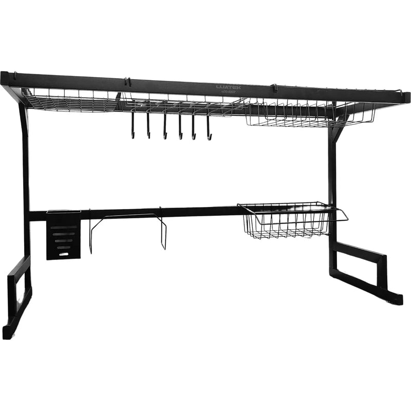 Escorredor de Louças de Cozinha Inox Antiferrugem Pintura Sia Organizer 65 ou 85 cm