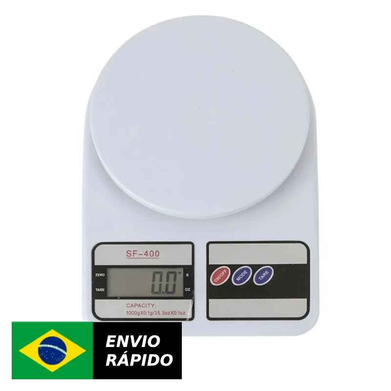 Balança de Cozinha Digital Wegs 1g a 10kg Alta Precisão