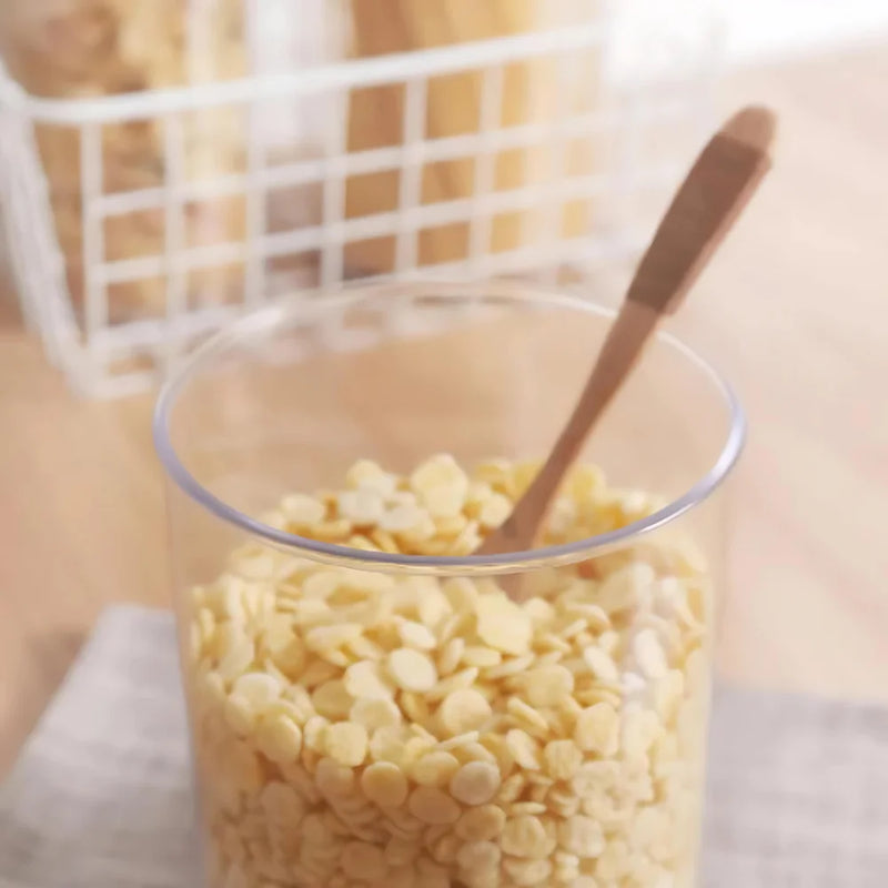 Pote Redondo Hermético de 2000 mL – Potes de Acrílico Multiuso para Cozinha
