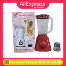 Liquidificador Mixer 110V/220V, Processador de Alimentos para Cozinha, Turbo Potente, Triturador e Mixer de Sucos para Uso Doméstico