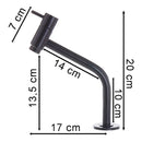 Lavatorio Link 45 faucet? 1/4 Low Bica Comp01 Black