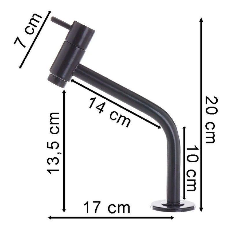 Lavatorio Link 45 faucet? 1/4 Low Bica Comp01 Black