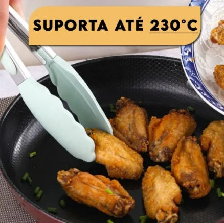 Kit de Colheres de Silicone para Cozinha – BPA Free, Antirrust, Conjunto de Utensílios de Madeira, 12 Peças