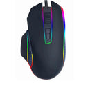 Mouse Gamer RGB com Fio Com Botões Laterais 4800 DPI Para Jogos Mouse Ergonômico para PC Computador Gamer