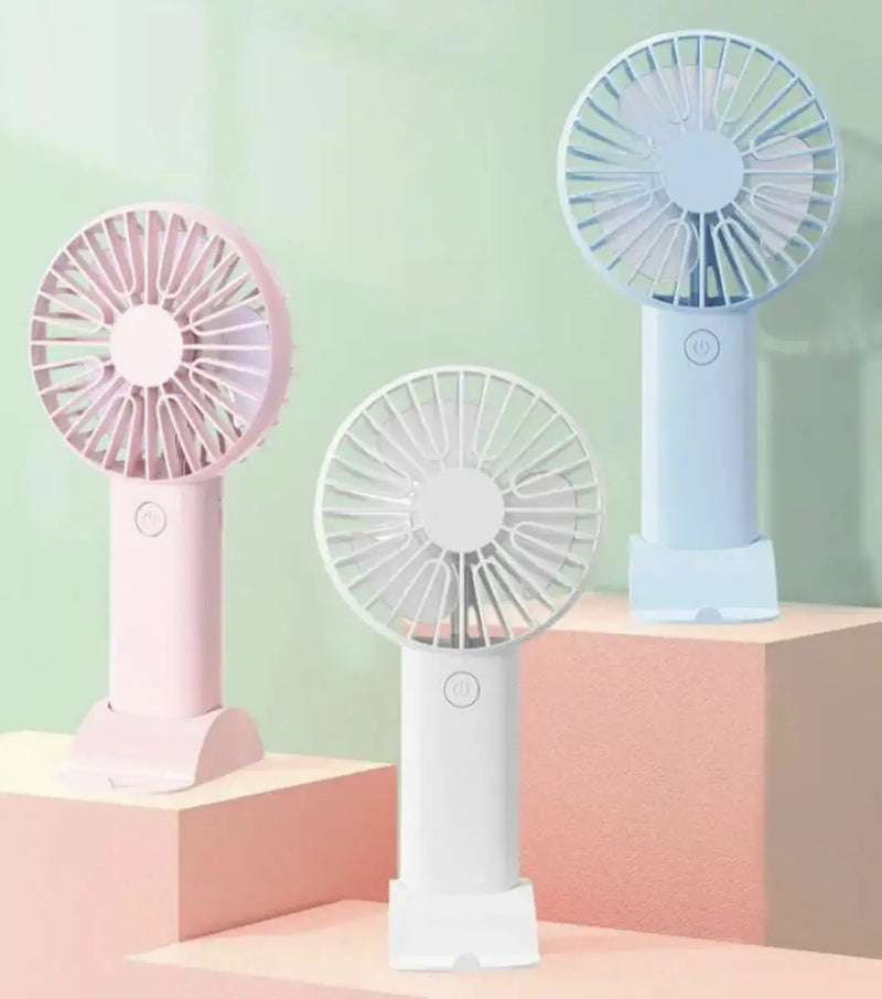 Ventilador de Mesa Portátil USB Sem Fio Recarregável Bateria de Alta Capacidade Silencioso Escritório Estudante
