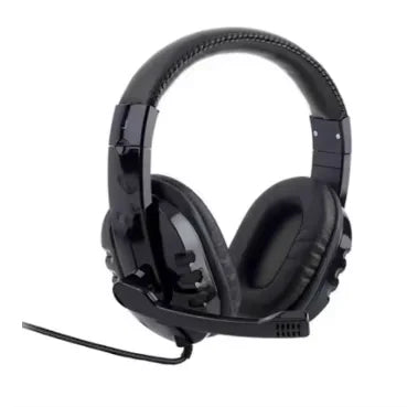 Headset Gamer P3 com Microfone e Graves para PC, Jogos, Som de Alta Qualidade, Confortável para Longas Sessões
