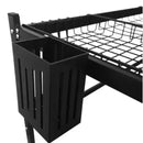 Escorredor de Cozinha Ajustável 65cm de Altura em Aço Inoxidável, Sem Fixação na Parede