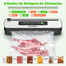 INKBIRD INK-VS05 Home Vacuum Sealer Machine, Dry / Moist / Liquid Food Types with Vac&Seal / Seal Only / Pulse / Canister Modes