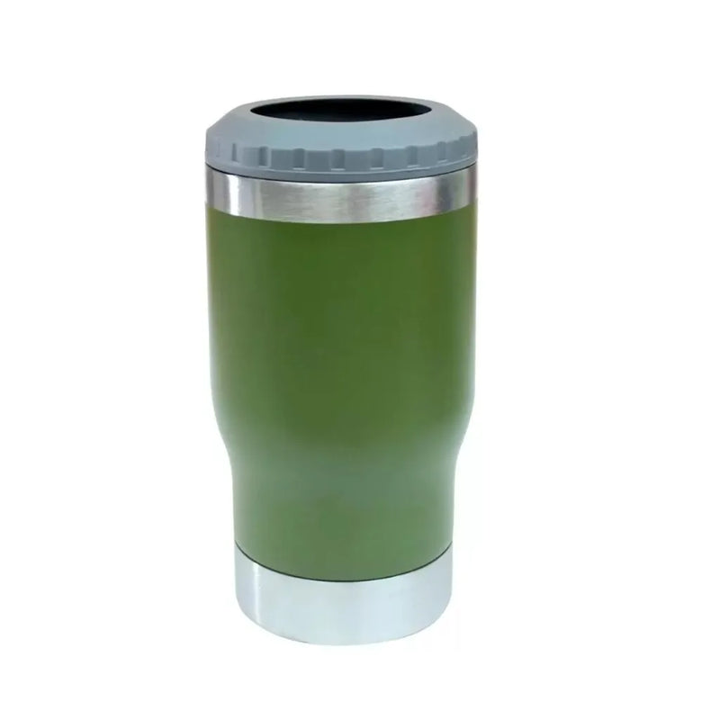 Copo Térmico com 5 opção em 1 (Latinha/Barrigudinha/Long Neck/Lata Alta 400 mL) Com abridor Porta Cerveja Garrafa