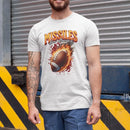 Camiseta Básica Masculina GuGi Ball – Futebol Americano Premium, 100% Algodão