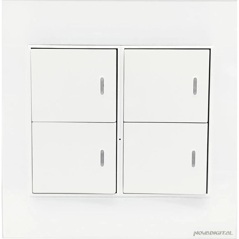 Zigbee Novadigital Smart Switch With 4 Keys Physical