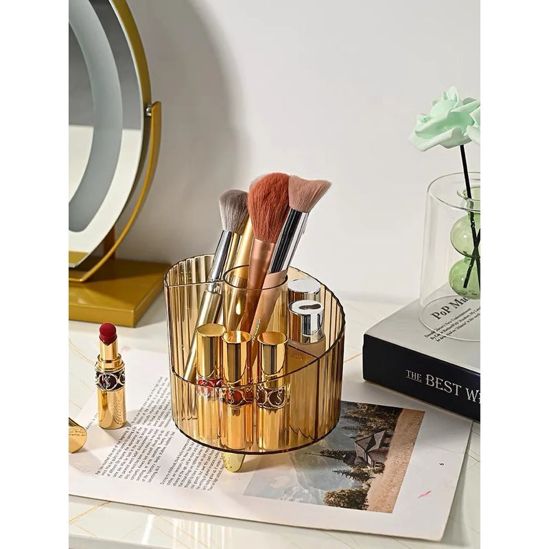 Organizador de Maquiagem Feminino Kit de Higiene Pessoal Caixa de Cosméticos de Luxo para Viagem Suporte para Joias