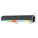 Soundbar Gamer Knup KP-RO852 – 14W RMS, RGB, Entrada P2/USB, Controle de Volume, Caixa de Som para PC, Notebook, TV e Monitor Wide