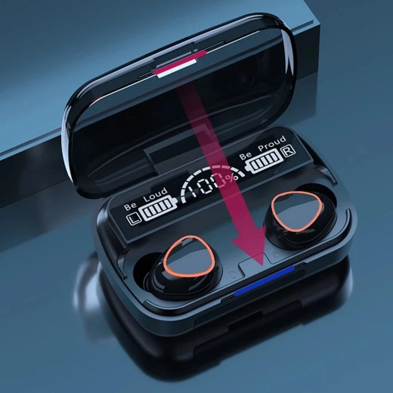 5.1 Bluetooth Headset with LED Case Digital