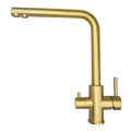 Torneira de Cozinha Preta com Filtro – Misturador de Água com Purificação para Cozinha, Água Potável Filtrada