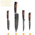 Faca Profissional Japonesa para Chef – Facas de Cozinha Santoku, Fatiar, Utilitária, Pão, Carne, Cutelo de Açougueiro, Aço Inoxidável