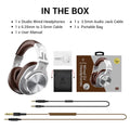 Fone de Ouvido Oneodio A71 Over Ear com Fio e Microfone Fones de Estúdio DJ Profissionais Monitoramento, Gravação e Mixagem Headset para Gaming