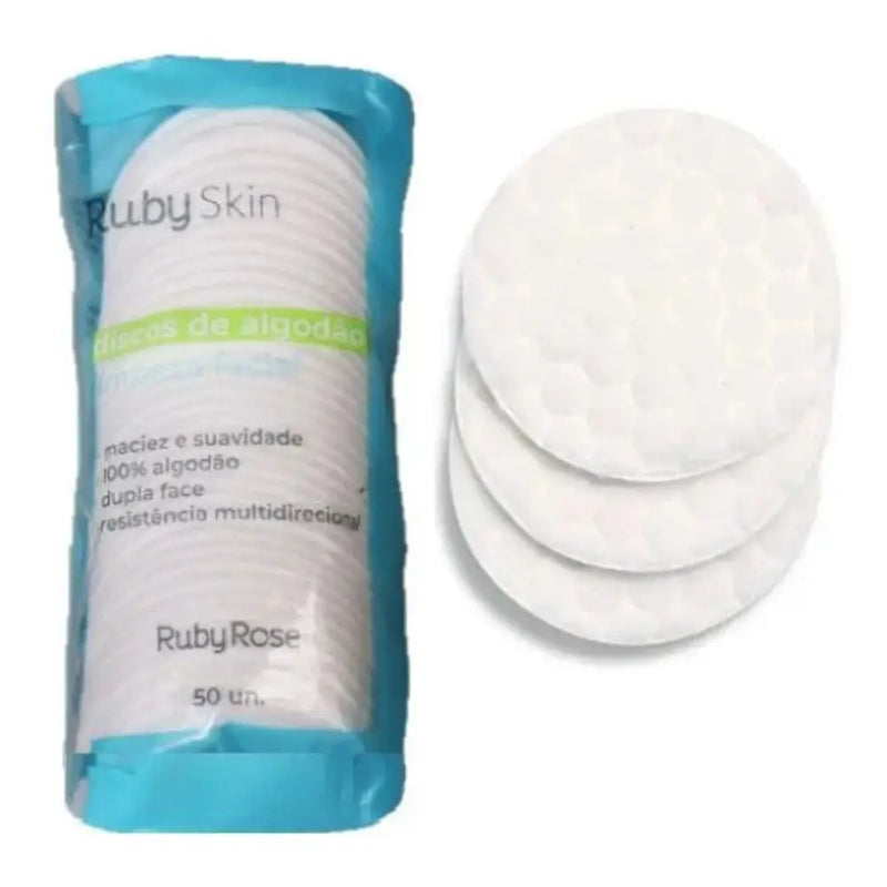Kit com 3 Itens – Cuidados com a Pele Ruby Rose, Limpeza e Hidratação Completa