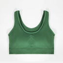 Top Esportivo Feminino – Poliamida Respirável, Sem Costura, Curto, Com Amarração, Lingerie Feminina