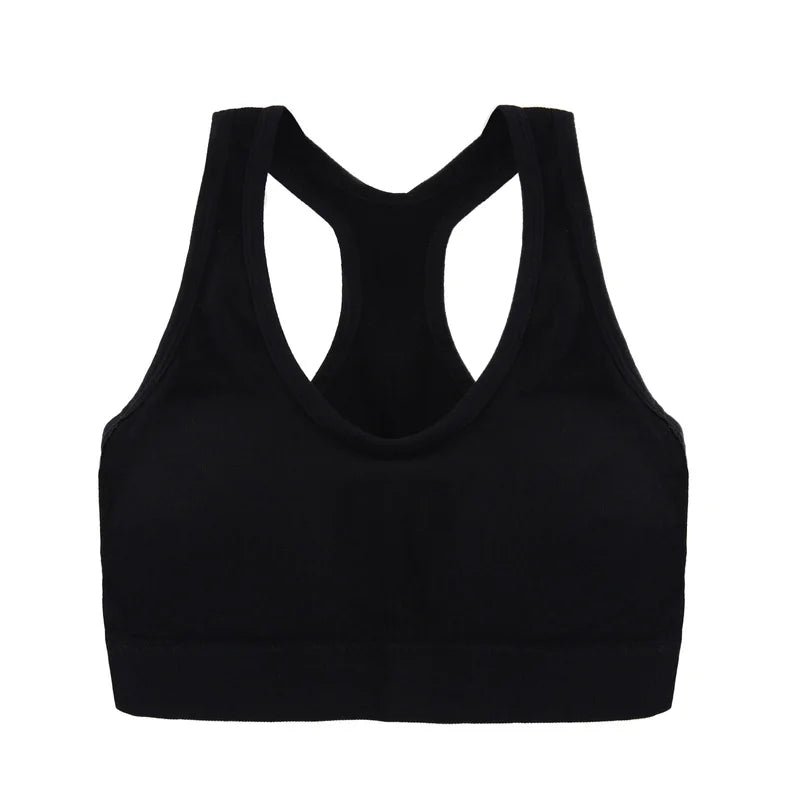Top Esportivo Feminino – Sustentação, Respirável, Push-Up, Lingerie Curta, Poliéster