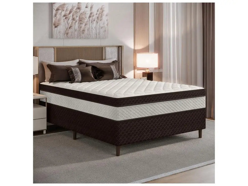 Cama Box Casal Umaflex 52x138x188cm Manu