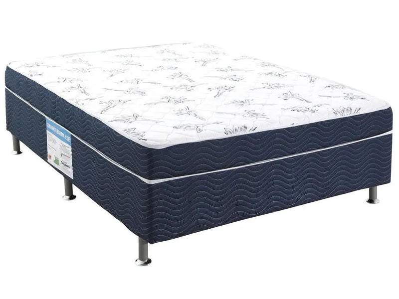 Box Casal Conjugado Orthobom – 43x138x188cm, Azul