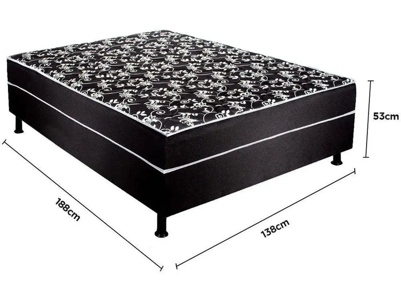 Aiam Cama Box Casal 41cm Super Box D28 Colchões Altos