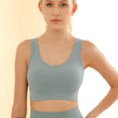 Kit com 3 Itens – Sutiã Sem Costura, Top Esportivo Push-Up, Lingerie Feminina, Poliéster, Respirável e Confortável