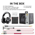 Fone de Ouvido Oneodio A71 Over Ear com Fio e Microfone Fones de Estúdio DJ Profissionais Monitoramento, Gravação e Mixagem Headset para Gaming