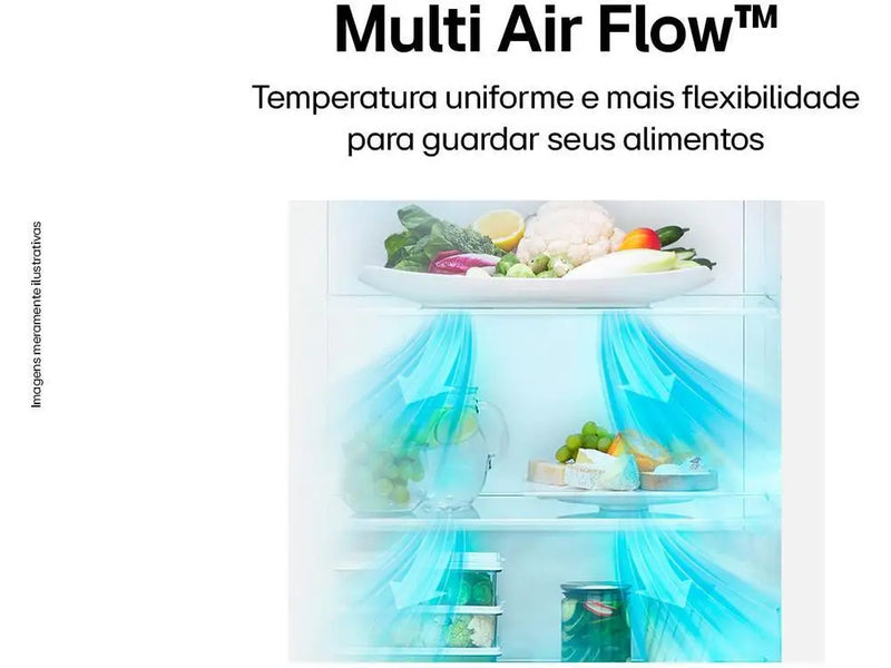 Geladeira/Frigobar LG Frost Free Duplex 395L – 220V