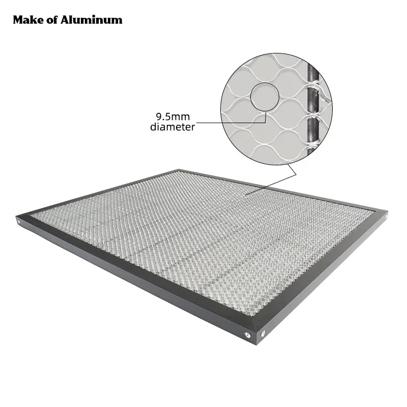 Mesa de Trabalho Honeycomb para Gravação a Laser 600x650mm Ferramenta para Máquina de Corte a Laser DIY Mesa de Corte de Madeira
