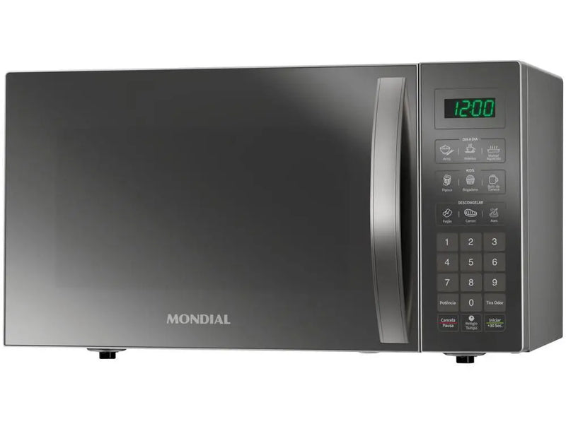 Mondial 34L Mirrored Microwave MO-02-34-E - 220V