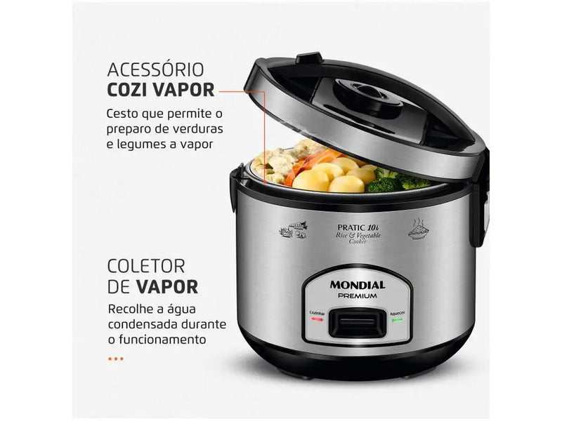 Panela Elétrica de Arroz Mondial Pratic PE-42-10X 220V