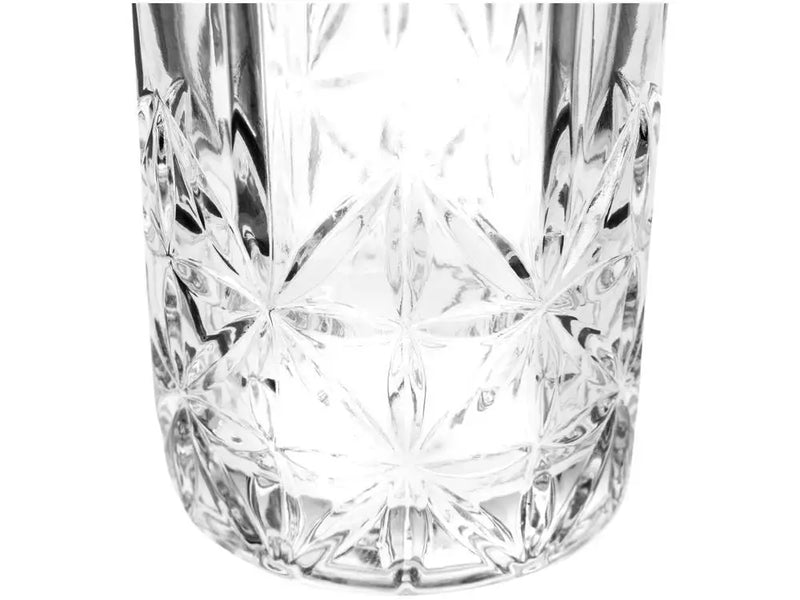 Conjunto de 6 Copos de Vidro 350ml Haus