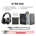 Fone de Ouvido Oneodio A71 Over Ear com Fio e Microfone Fones de Estúdio DJ Profissionais Monitoramento, Gravação e Mixagem Headset para Gaming
