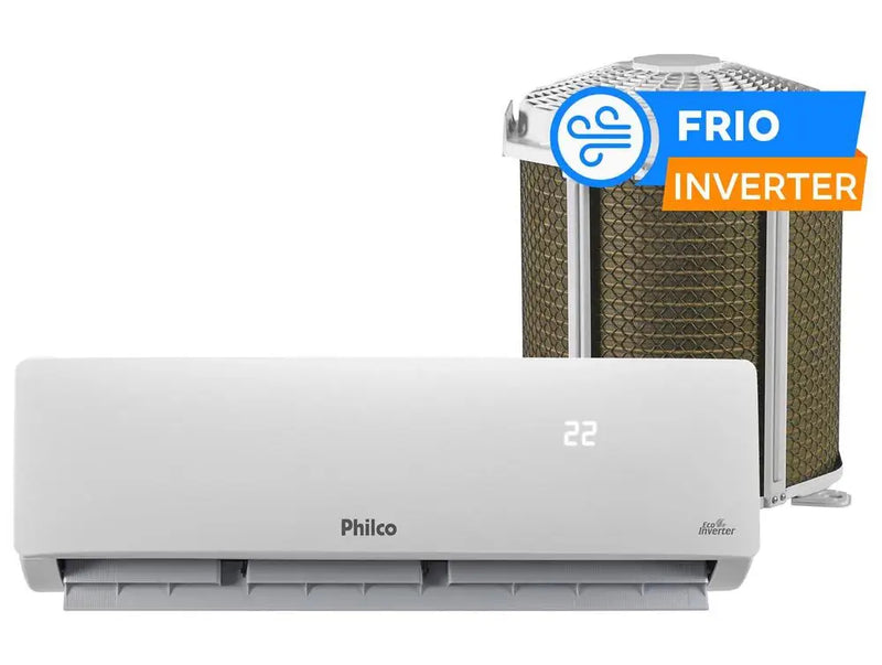 Ar-Condicionado Split Philco Inverter 12.000 BTUs Frio Hi-Wall PAC12FC INT - 220V